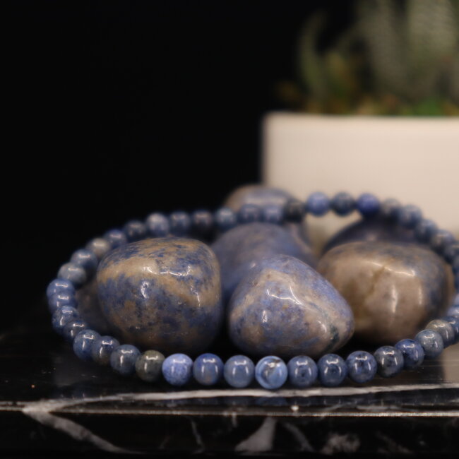 Dumortierite Bracelets - 4mm Mini