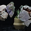 Rose/Pink Amethyst on Pin/Stand - Large - Rough Raw Natural