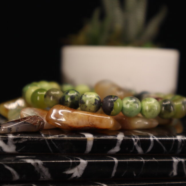 Chrysoprase Bracelets - 8mm