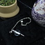 Clear (Crystal) Quartz Pendulums - Round Sephoroton Dowsing Divination Silver Chain-Gemstone Crystal