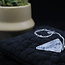 Clear (Crystal) Quartz Pendulums - Dowsing Hexagonal Faceted Point Divination - Silver Chain Crystal Gemstone