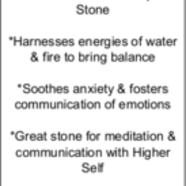 Larimar Pendant Large Teardrop Pear Sterling Silver