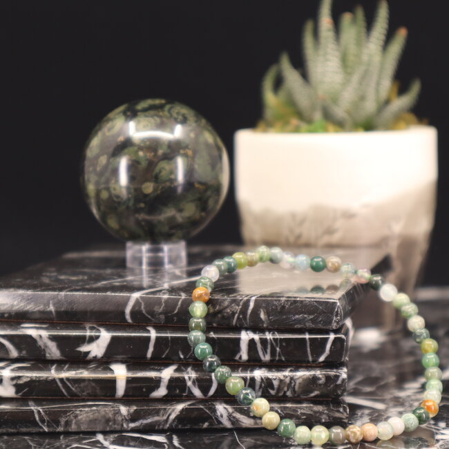 Fancy Jasper Bracelets - 4mm Mini