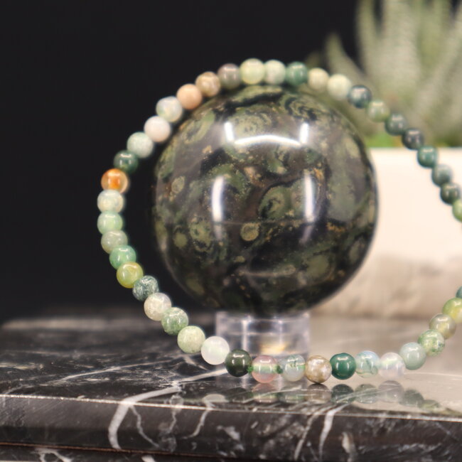 Fancy Jasper Bracelets - 4mm Mini