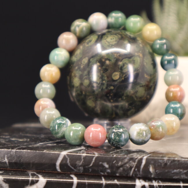 Fancy Jasper Bracelets - 8mm