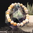 Bamboo Leaf Agate Bracelet-8mm