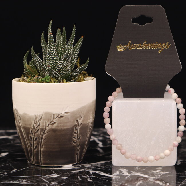 Mixed Pastel Morganite Bracelets - 4mm Mini