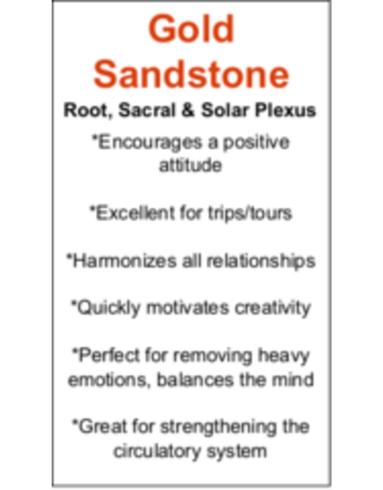 Goldstone 8mm Awakenings