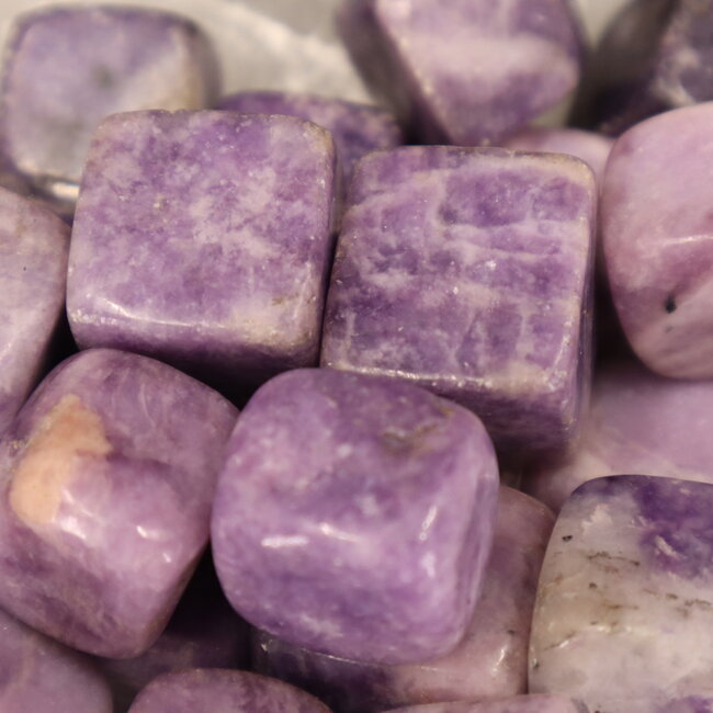 Lepidolite (Purple Mica) Cubes 1"