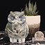 Moss Agate Owls - Large 3"