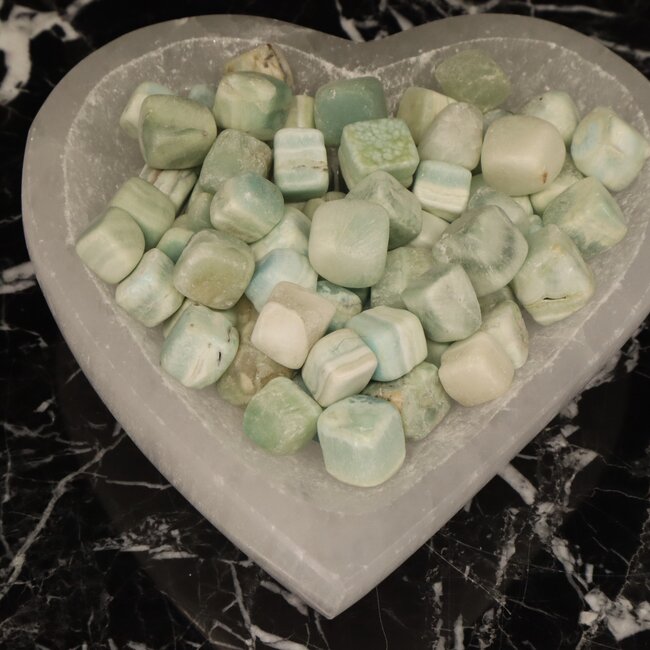 Blue Aragonite Cubes .05"-1"