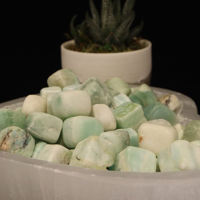 Blue Aragonite Cubes .05"-1"