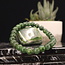 Dark Green Jade Nephrite Bracelets - (6 - 7mm)