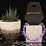Frosted Mermaid Glass Purple Aura Bracelets - 8mm