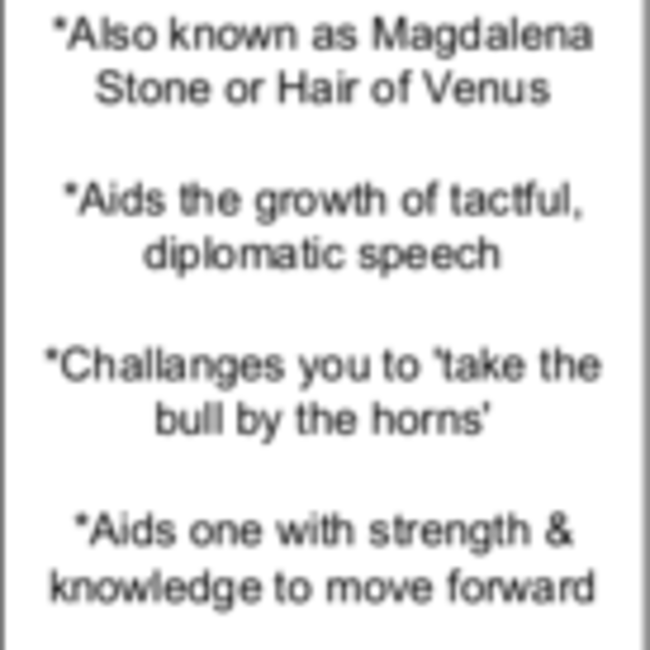 Witches Finger Quartz - Tumbled