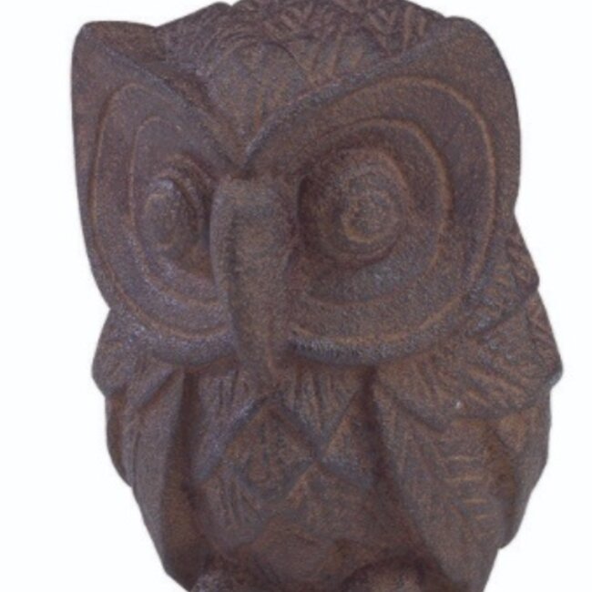 Owl Statuary-Brown 5"