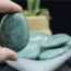 Amazonite Palm Pillow Stone -Medium