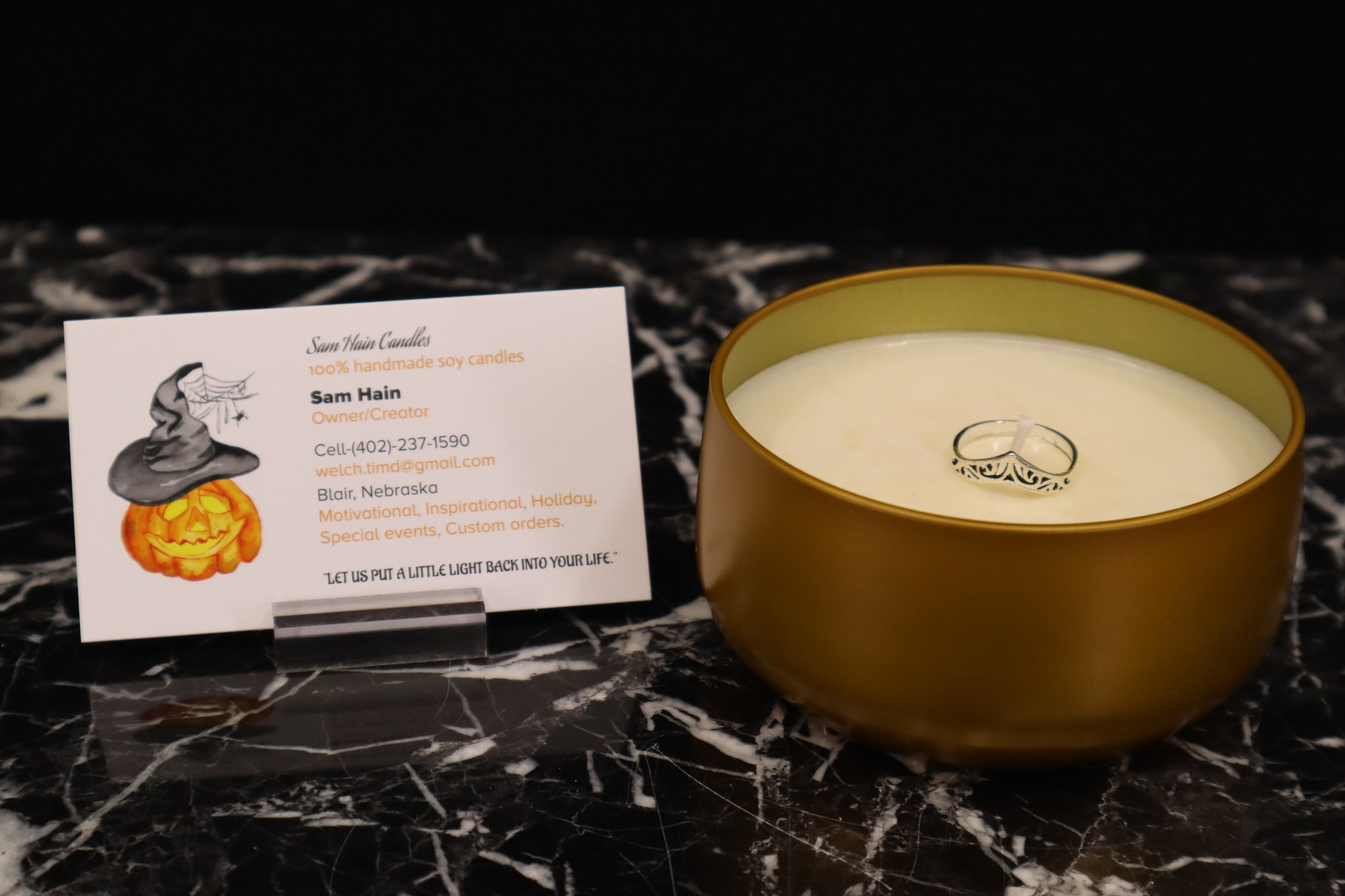 Sam Hain Cherry Blossom Candle