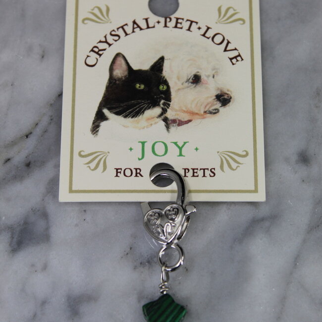 Pet Pendant Charm (Star) - Malachite (Joy) Dog Cat Animal Collar Pendant