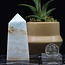 Caribbean Blue Calcite Obelisks - Tower Point Generator Medium
