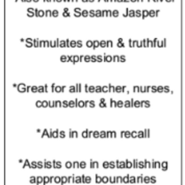 Kiwi Jasper (Amazon River Stone Sesame) Cubes 1"