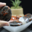 Brecciated Red Jasper Palm Pillow Pocket Stone