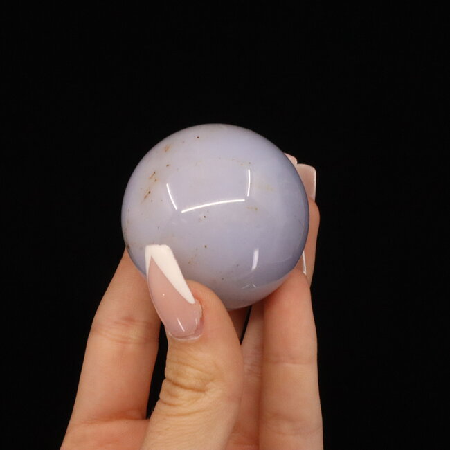 Blue Chalcedony Sphere Orb-45mm