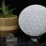 Selenite (Satin Spar Gypsum) Charging Disks Plates Station - 6" Round Circle Flower Seed of Life Medium