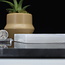 Selenite (Satin Spar Gypsum) Charging Disks Plates - Chakra Hexagon Medium Etched