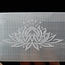 Selenite (Satin Spar Gypsum) Charging Disks Plates - Lotus Rectangle Medium Etched