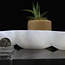 Selenite (Satin Spar Gypsum) Charging Bowl Dish - 5.5" Triple Moon Small