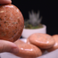 Peach Moonstone Palm Pillow Stones - Large Gallett