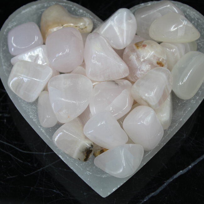 Pink Calcite - Tumbled Large