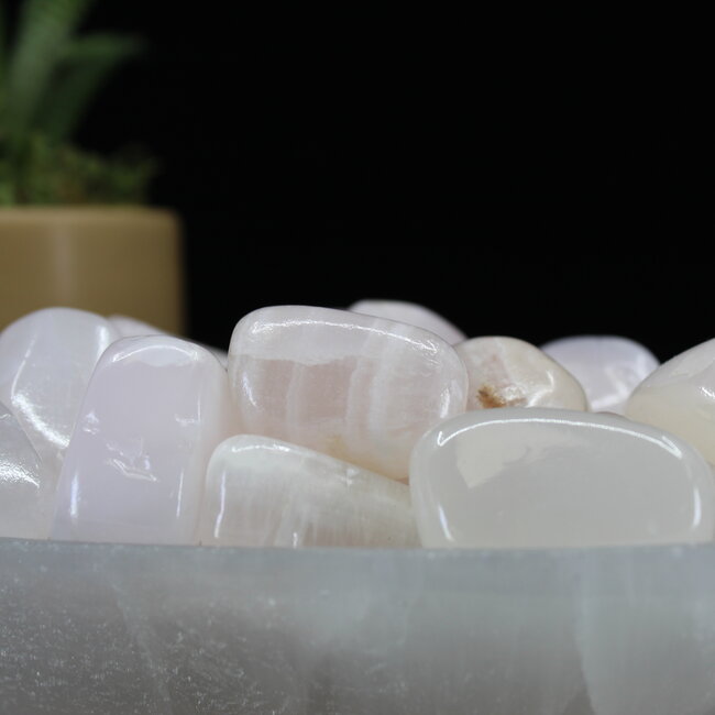 Pink Calcite - Tumbled Large