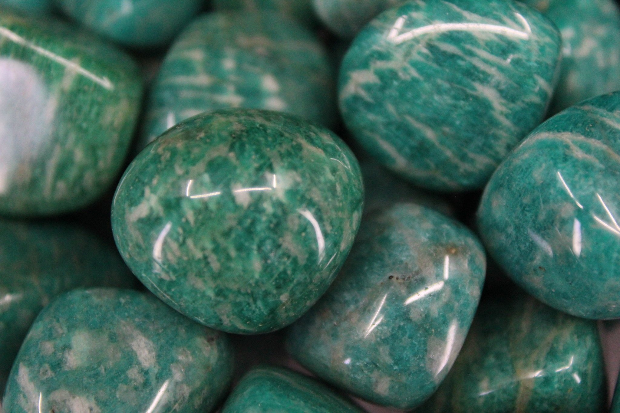 a Grade Amazonite Tumbled Awakenings