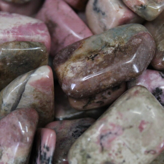 Rhodonite (AAA Grade) - Tumbled
