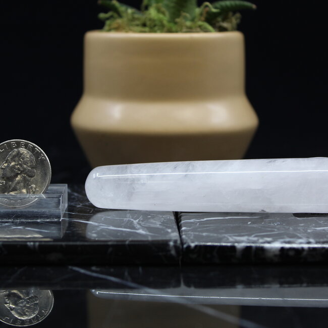 Clear Quartz Massage Wand - 4-5"