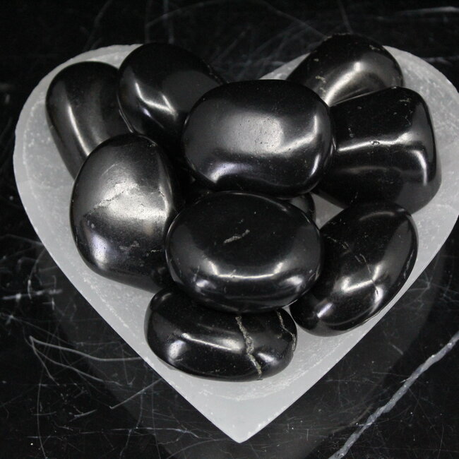 Shungite Tumbled  - XL Extra Large