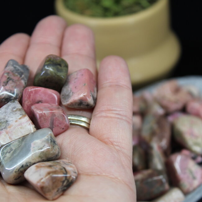 Rhodonite (AAA Grade) - Tumbled