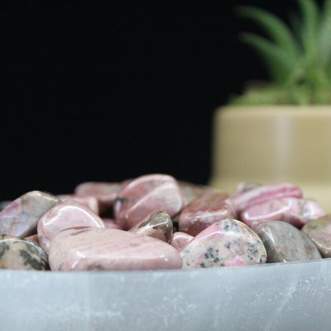 Rhodonite (AAA Grade) - Tumbled