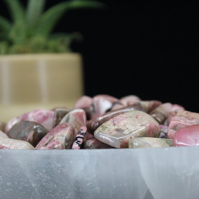 Rhodonite (AAA Grade) - Tumbled