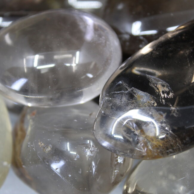 Smoky (Smokey) Quartz - Tumbled  XL Smooth