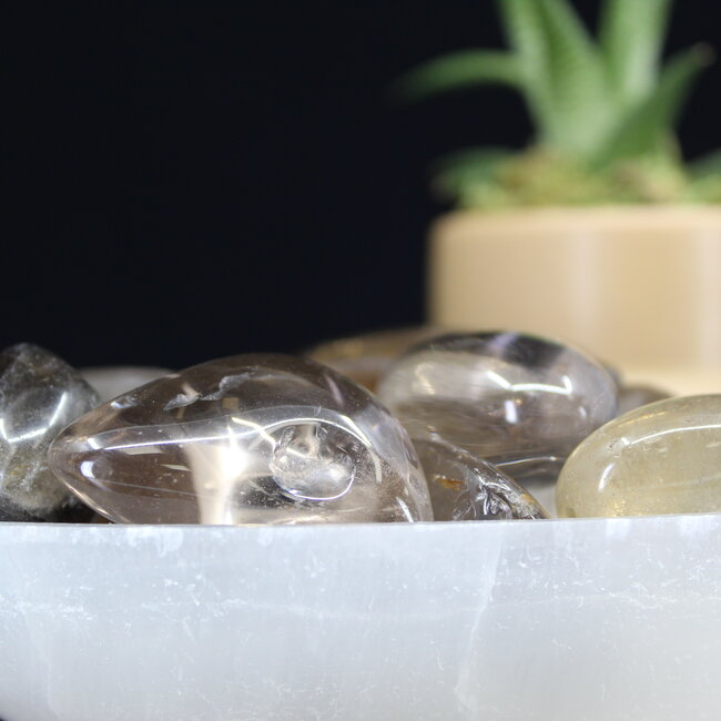 Smoky (Smokey) Quartz - Tumbled  XL Smooth