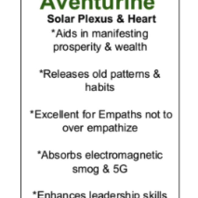 Green Aventurine Mushrooms - Mini