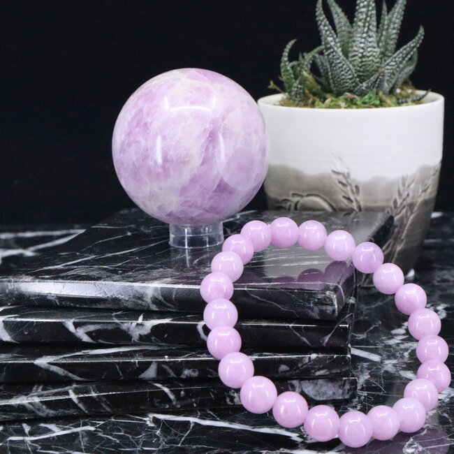 Pink Kunzite Bracelets - 6 - 8mm