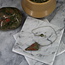 Unakite Jasper Pendulums - Dowsing Hexagonal Faceted Cone Point Divination - Silver Chain Crystal Gemstone