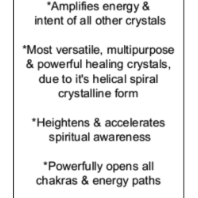 Clear (Crystal) Quartz Hearts - Small