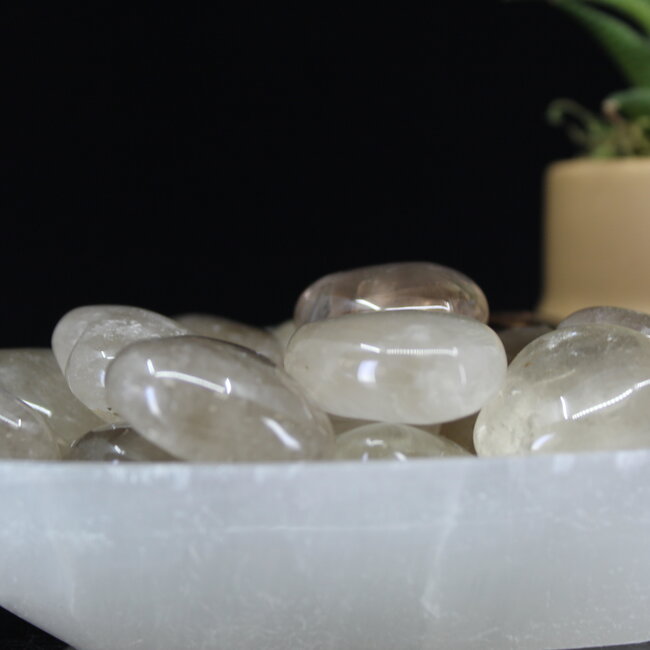 Smoky (Smokey) Quartz Hearts - Medium