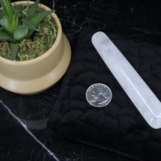 Clear (Crystal) Quartz Massage Wands - 4-5"