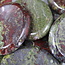 Dragons Blood Jasper Worry Stones - Oval Large